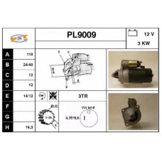 PL9009 SNRA Стартер