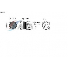 OLAK276 GERI Компрессор, кондиционер