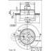 BS 8489 BRECO Тормозной диск