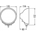 1F3 009 094-021 HELLA Фара дальнего света