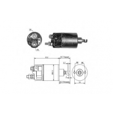 ZM660 ERA Тяговое реле, стартер