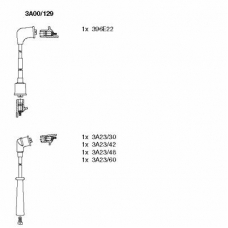 3A00/129 BREMI Комплект проводов зажигания