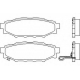 T1543 PAGID Комплект тормозных колодок, дисковый тормоз
