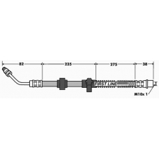 FBH7517 FIRST LINE Тормозной шланг