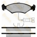 PA344 BRAKE ENGINEERING Комплект тормозных колодок, дисковый тормоз