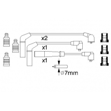 0 986 356 932 BOSCH Комплект проводов зажигания