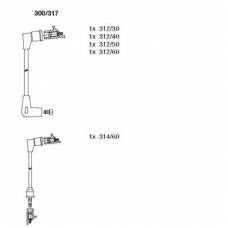 300/317 BREMI Комплект проводов зажигания