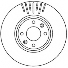 562267BC BENDIX Тормозной диск