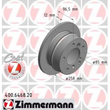 400.6468.20 ZIMMERMANN Тормозной диск