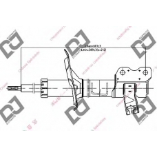 DS1128GS DJ PARTS Амортизатор