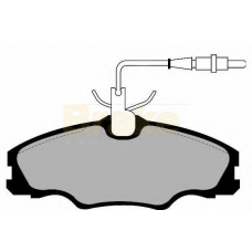 PA1112 BRAKE ENGINEERING Комплект тормозных колодок, дисковый тормоз