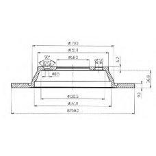 BDC3554 QUINTON HAZELL Тормозной диск