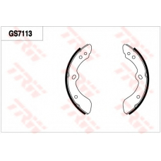 GS7113 TRW Комплект тормозных колодок