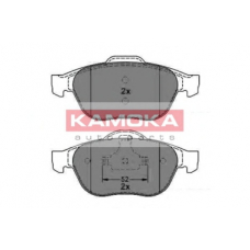 JQ1012882 KAMOKA Комплект тормозных колодок, дисковый тормоз