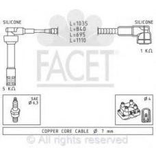 4.8905 FACET Ккомплект проводов зажигания