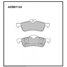 ADB01124 Allied Nippon Тормозные колодки