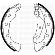 53-0259 METELLI Комплект тормозных колодок
