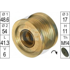 ZN5526 ERA Механизм свободного хода генератора