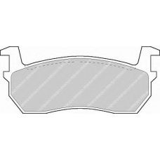 T0610378 RAMEDER Комплект тормозных колодок, дисковый тормоз