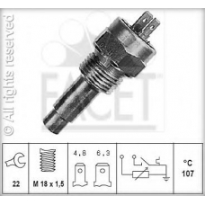 7.3501 FACET Температурный датчик охлаждающей жидкости