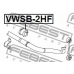 VWSB-2HF FEBEST Опора, стабилизатор