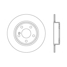 BDR2642.10 OPEN PARTS Тормозной диск