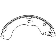 FN-3382 JNBK Колодки тормозные