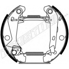 6129 TRUSTING Комплект тормозных колодок