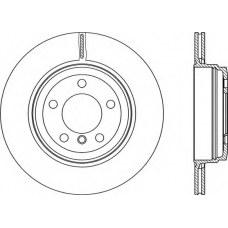 BDR2221.20 OPEN PARTS Тормозной диск