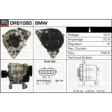 DRB1080 DELCO REMY Генератор