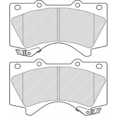 FDB4229 FERODO Комплект тормозных колодок, дисковый тормоз