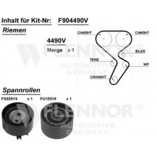 F904460V FLENNOR Комплект ремня грм