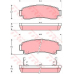 GDB1014 TRW Комплект тормозных колодок, дисковый тормоз