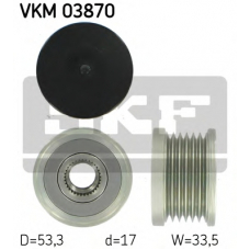 VKM 03870 SKF Механизм свободного хода генератора