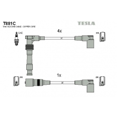 T881C TESLA Комплект проводов зажигания