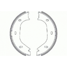 18492715290 S.b.s. Комплект тормозных колодок, стояночная тормозная с