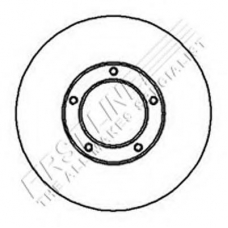 FBD887 FIRST LINE Тормозной диск