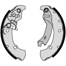 S 16 516 BREMBO Комплект тормозных колодок