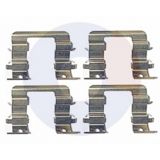 2426 CARRAB BRAKE PARTS Комплектующие, колодки дискового тормоза