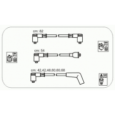 FS12 JANMOR Комплект проводов зажигания
