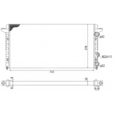 350213502003 MAGNETI MARELLI Радиатор, охлаждение двигателя