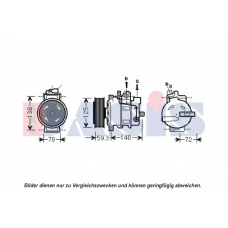 851902N AKS DASIS Компрессор, кондиционер