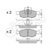 822-274-2 CIFAM Комплект тормозных колодок, дисковый тормоз