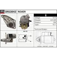 DRS3843 DELCO REMY Стартер