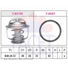 7.8319 FACET Термостат, охлаждающая жидкость