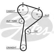 5675XS GATES Ремень ГРМ