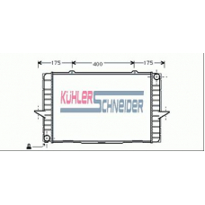3305101 KUHLER SCHNEIDER Радиатор, охлаждение двигател