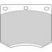 FD4023A NECTO Комплект тормозных колодок, дисковый тормоз