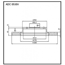 ADC 0530V Allied Nippon Гидравлические цилиндры