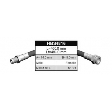 HBS4732 QUINTON HAZELL Тормозной шланг